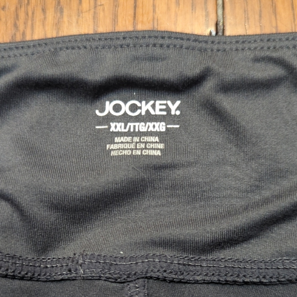 Jockey Blue & Silver Exercise Pants XXL--NWOT
